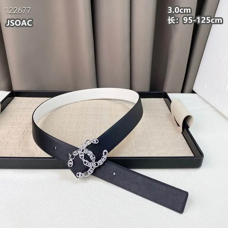 Chanel belt 30mmX95-125cm 8L28